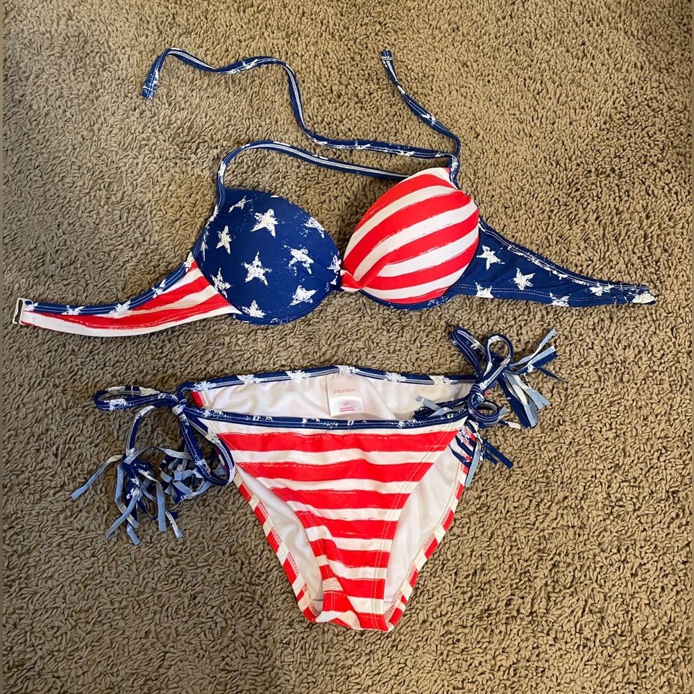 Swimsuit Red white and blue